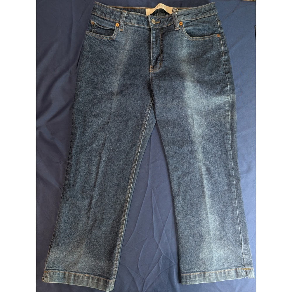 GAP Factory Store Boot Cut Stretch Jeans Womens Size 8‎ Denim Blue
